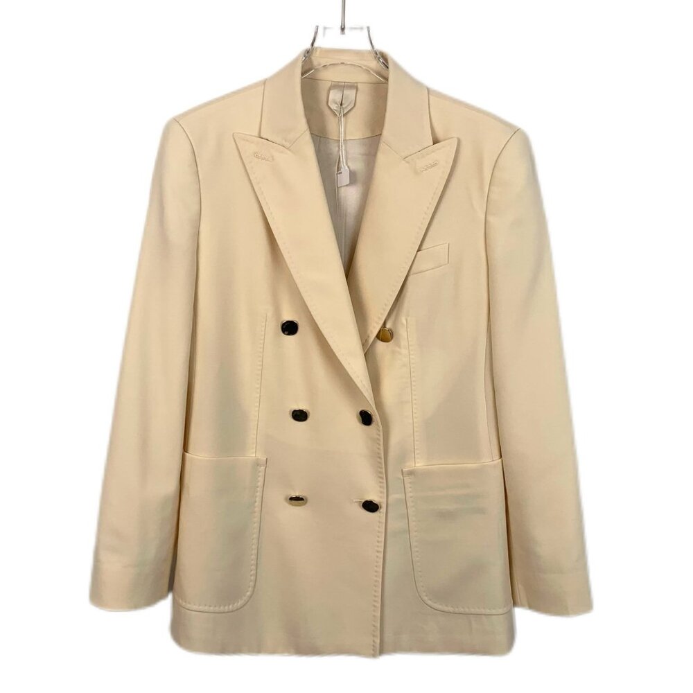 Max Mara Tailleur Sartoriale Womens Double Breasted Blazer Made In Italy